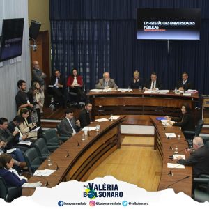 Deputada Estadual Valéria Bolsonaro (PSL)